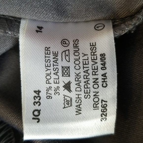 Midi Grey trumpet fit and flare skirt - Picture 4 of 4